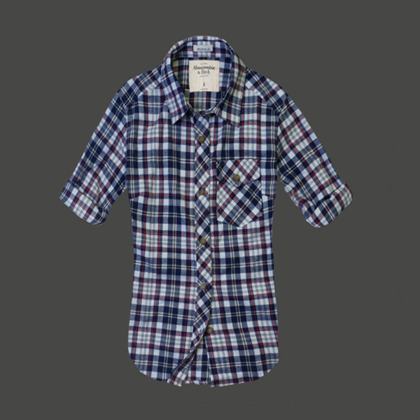 Abercrombie Fitch Mujeres Gaza Largo Blusa AF8395